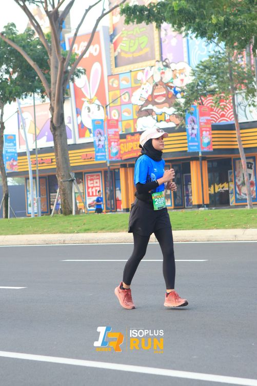 Race photo from ISOPlus Run 2024 Jakarta