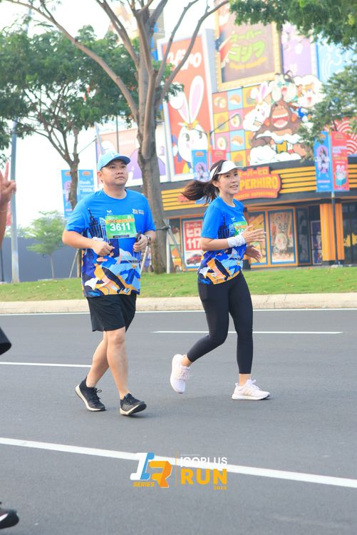 Race photo from ISOPlus Run 2024 Jakarta