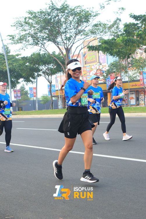 Race photo from ISOPlus Run 2024 Jakarta