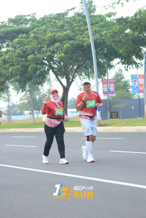 Race photo from ISOPlus Run 2024 Jakarta