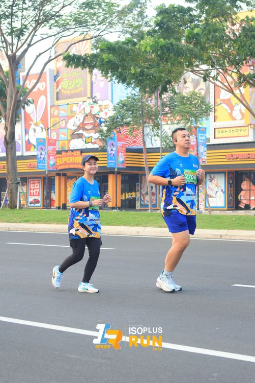 Race photo from ISOPlus Run 2024 Jakarta