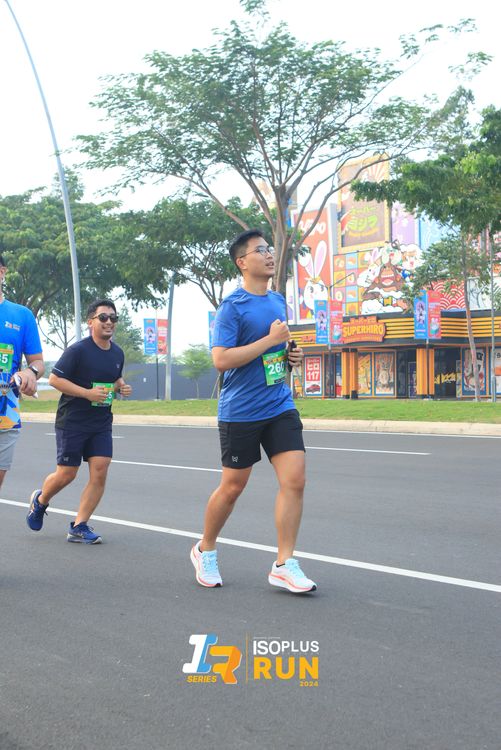 Race photo from ISOPlus Run 2024 Jakarta