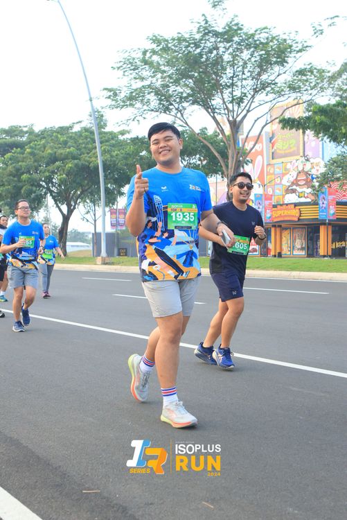 Race photo from ISOPlus Run 2024 Jakarta