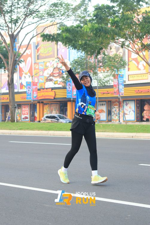 Race photo from ISOPlus Run 2024 Jakarta