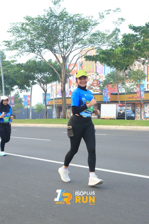 Race photo from ISOPlus Run 2024 Jakarta