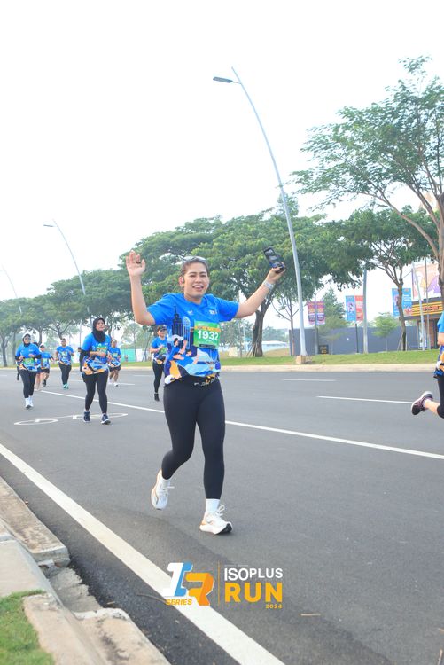 Race photo from ISOPlus Run 2024 Jakarta