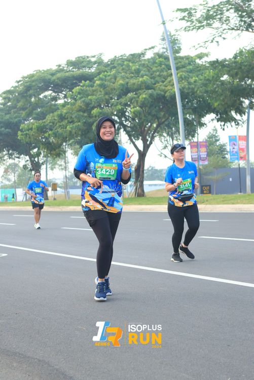 Race photo from ISOPlus Run 2024 Jakarta