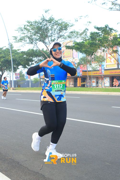 Race photo from ISOPlus Run 2024 Jakarta