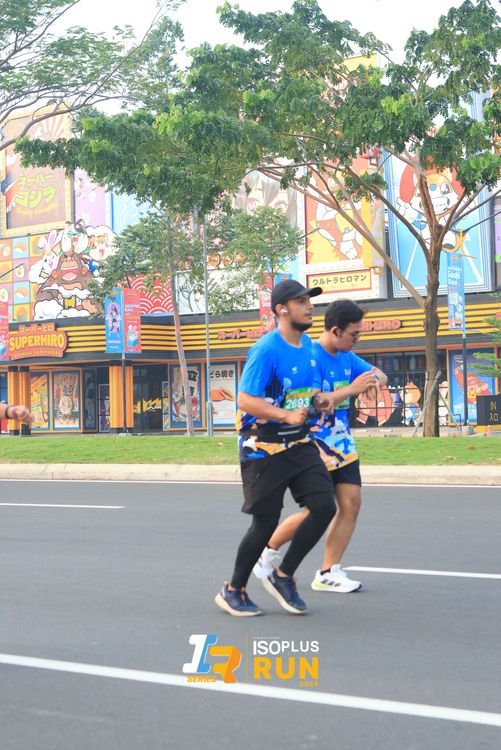 Race photo from ISOPlus Run 2024 Jakarta