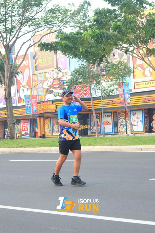 Race photo from ISOPlus Run 2024 Jakarta