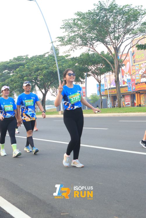 Race photo from ISOPlus Run 2024 Jakarta