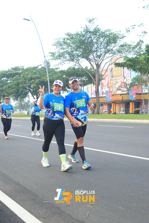 Race photo from ISOPlus Run 2024 Jakarta