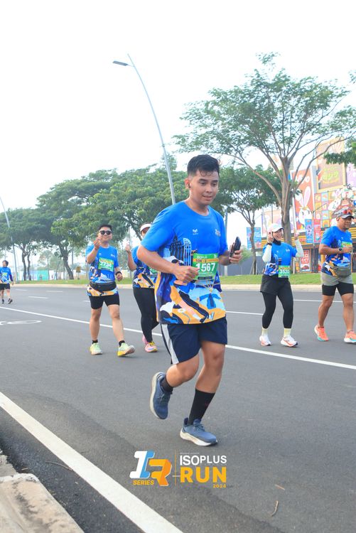 Race photo from ISOPlus Run 2024 Jakarta