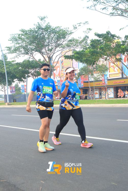 Race photo from ISOPlus Run 2024 Jakarta