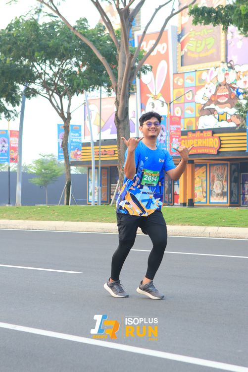 Race photo from ISOPlus Run 2024 Jakarta