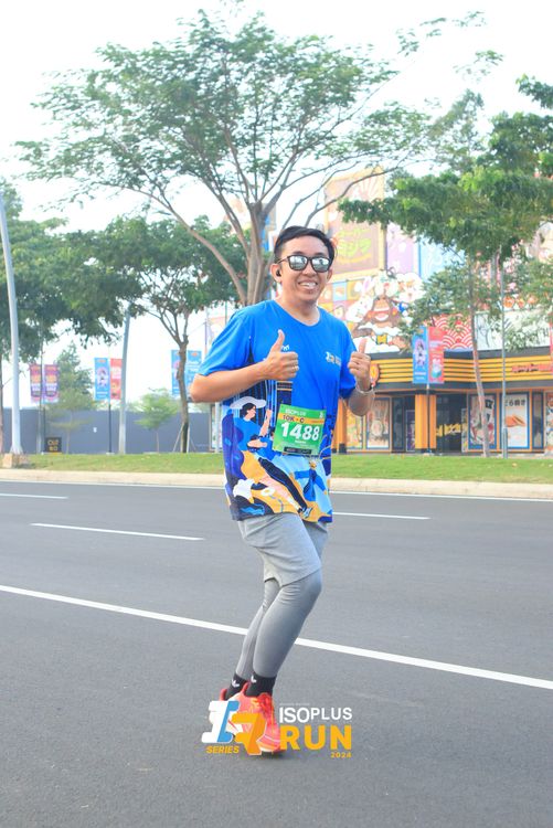 Race photo from ISOPlus Run 2024 Jakarta