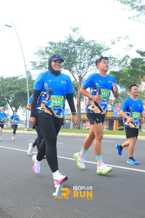 Race photo from ISOPlus Run 2024 Jakarta
