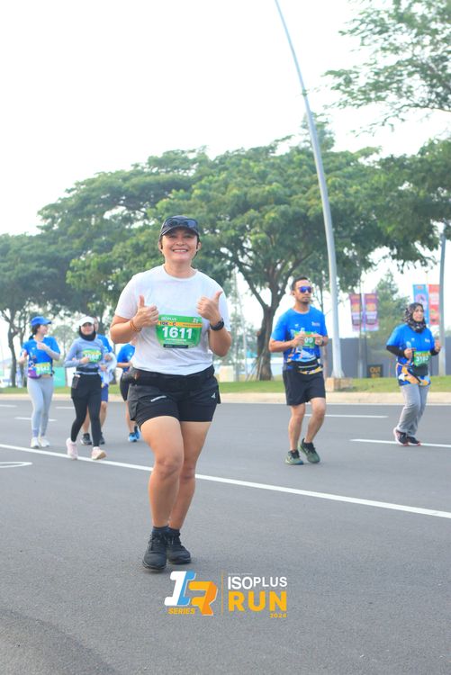 Race photo from ISOPlus Run 2024 Jakarta