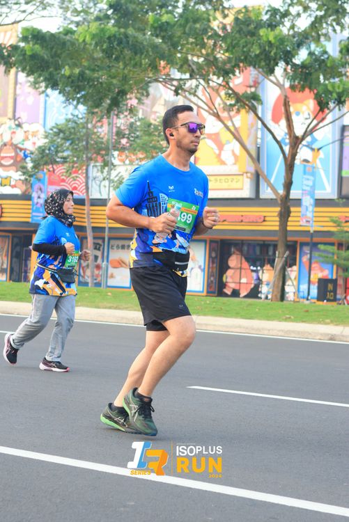 Race photo from ISOPlus Run 2024 Jakarta