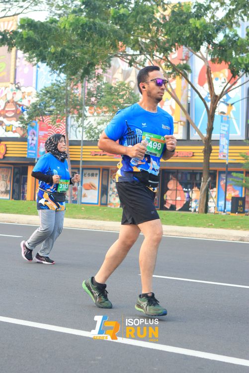 Race photo from ISOPlus Run 2024 Jakarta