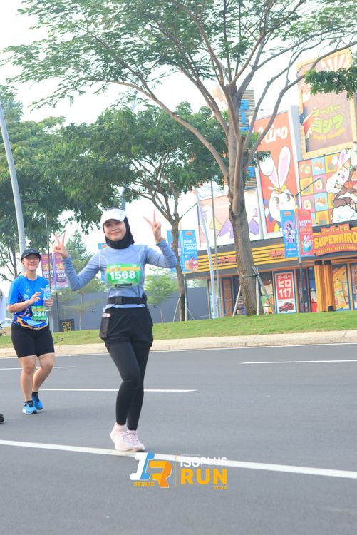 Race photo from ISOPlus Run 2024 Jakarta