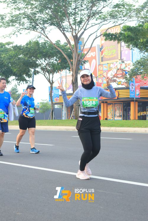 Race photo from ISOPlus Run 2024 Jakarta