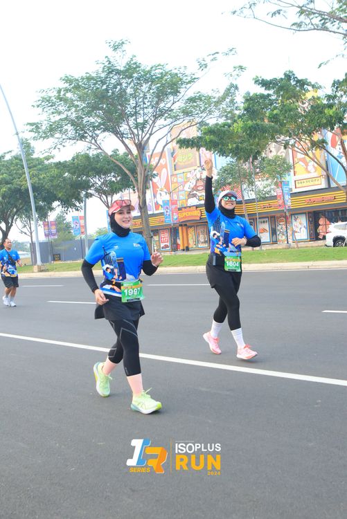Race photo from ISOPlus Run 2024 Jakarta