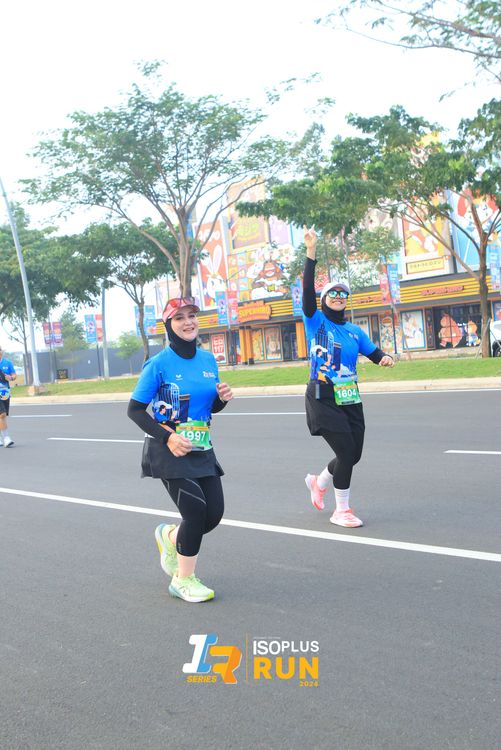 Race photo from ISOPlus Run 2024 Jakarta