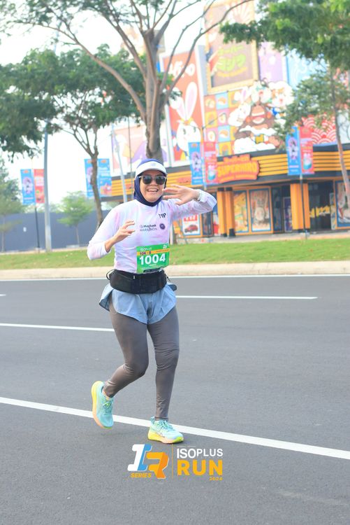 Race photo from ISOPlus Run 2024 Jakarta
