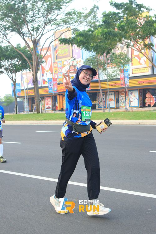Race photo from ISOPlus Run 2024 Jakarta