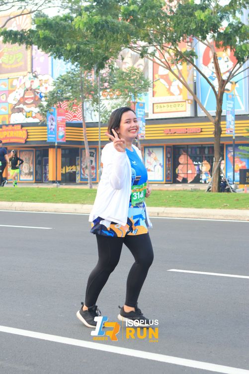 Race photo from ISOPlus Run 2024 Jakarta