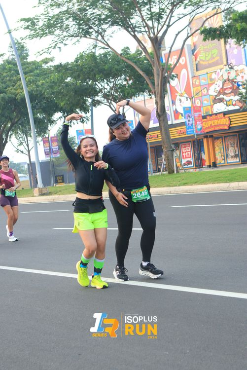 Race photo from ISOPlus Run 2024 Jakarta