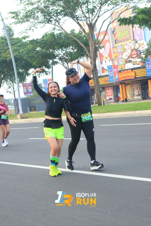 Race photo from ISOPlus Run 2024 Jakarta