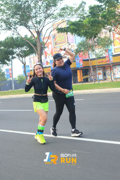 Race photo from ISOPlus Run 2024 Jakarta