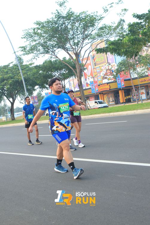 Race photo from ISOPlus Run 2024 Jakarta