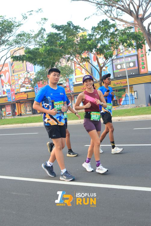 Race photo from ISOPlus Run 2024 Jakarta