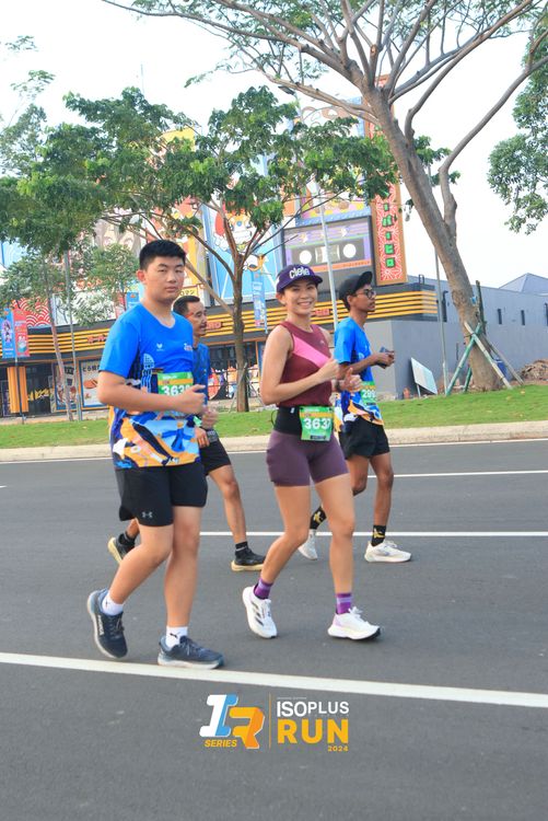 Race photo from ISOPlus Run 2024 Jakarta