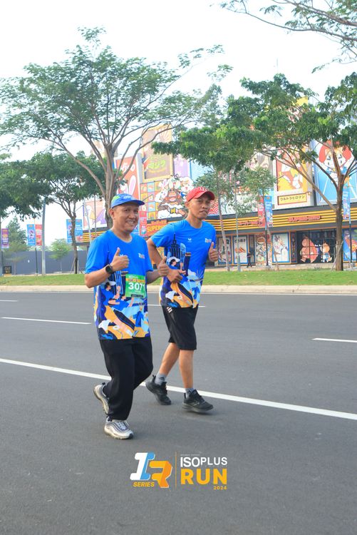 Race photo from ISOPlus Run 2024 Jakarta