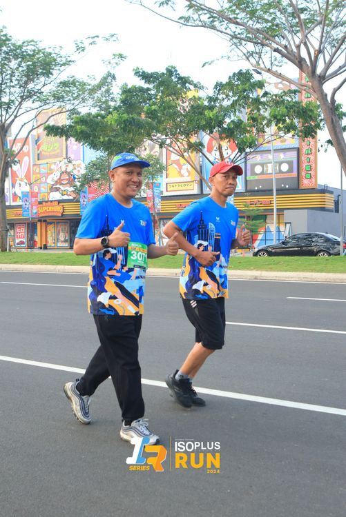 Race photo from ISOPlus Run 2024 Jakarta