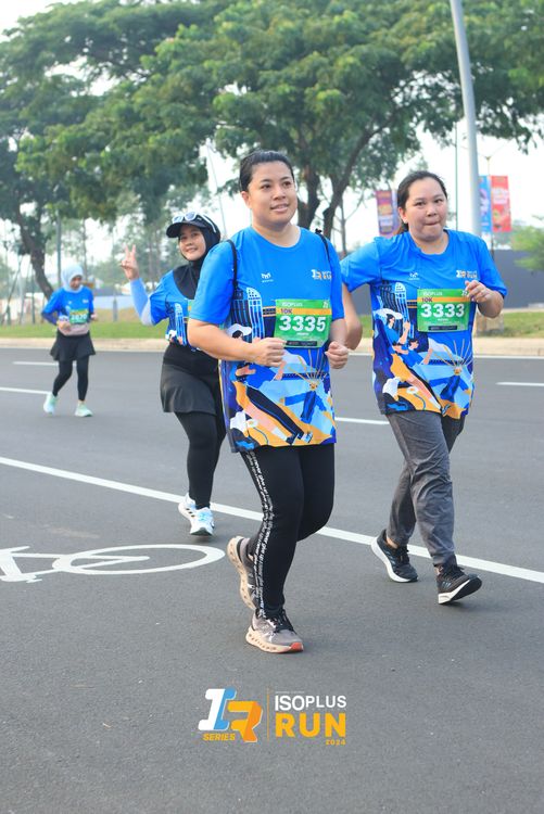 Race photo from ISOPlus Run 2024 Jakarta