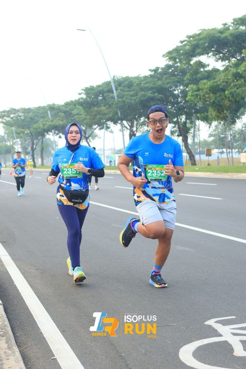 Race photo from ISOPlus Run 2024 Jakarta