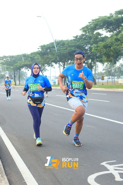 Race photo from ISOPlus Run 2024 Jakarta