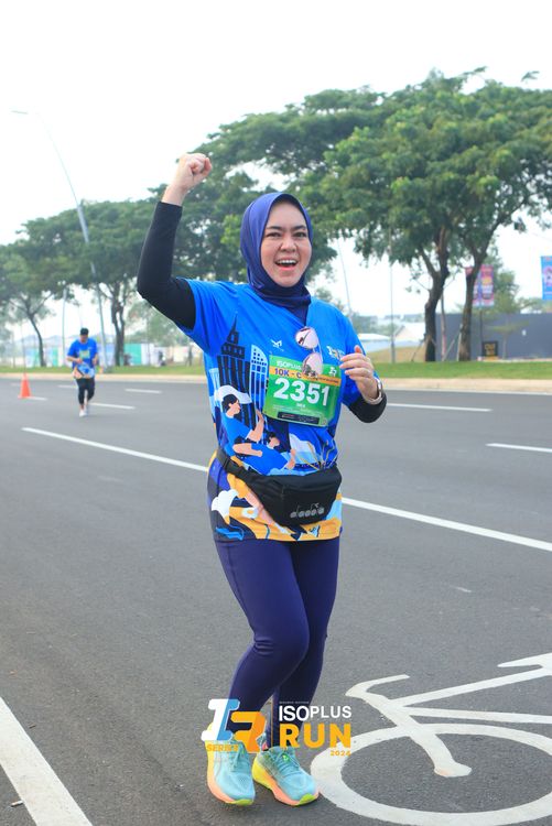 Race photo from ISOPlus Run 2024 Jakarta
