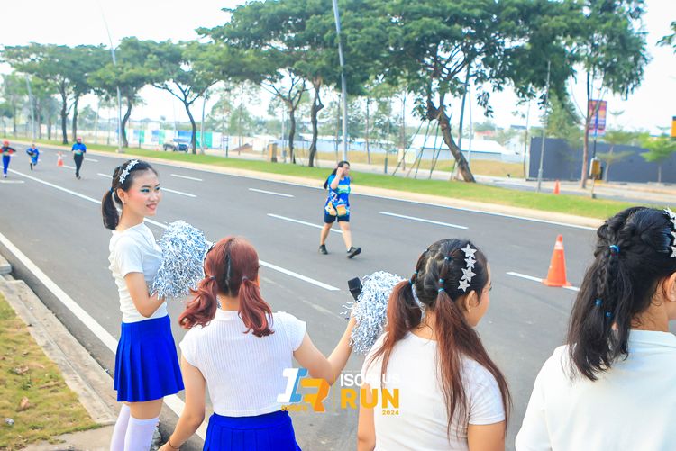 Race photo from ISOPlus Run 2024 Jakarta