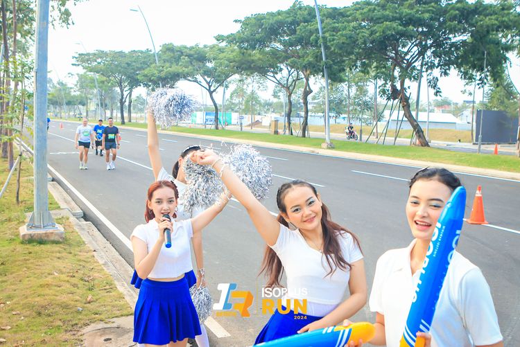 Race photo from ISOPlus Run 2024 Jakarta