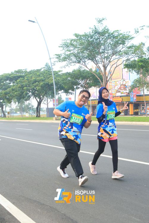 Race photo from ISOPlus Run 2024 Jakarta