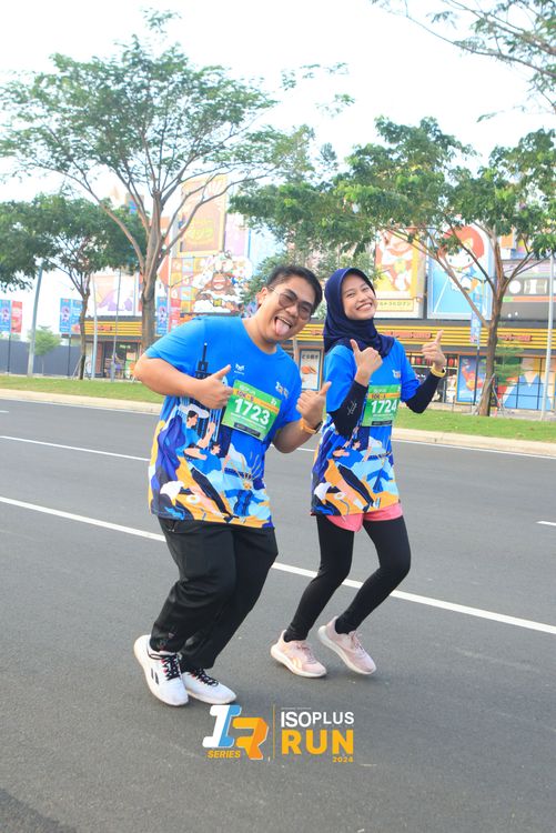 Race photo from ISOPlus Run 2024 Jakarta