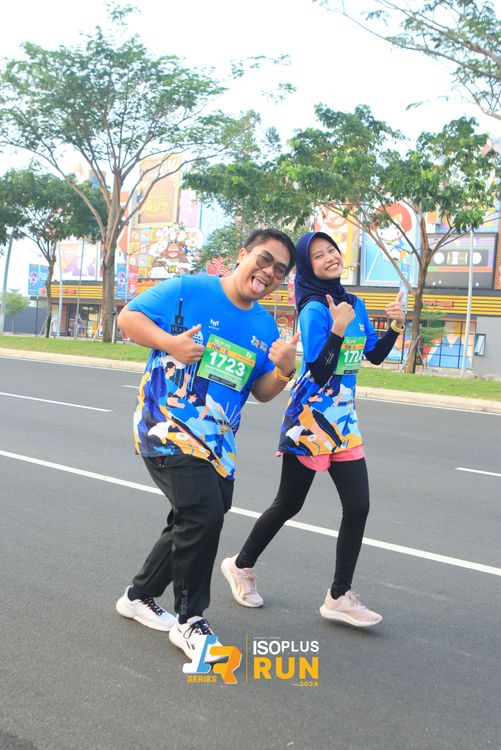 Race photo from ISOPlus Run 2024 Jakarta