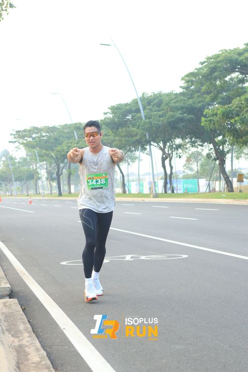 Race photo from ISOPlus Run 2024 Jakarta