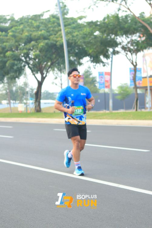 Race photo from ISOPlus Run 2024 Jakarta